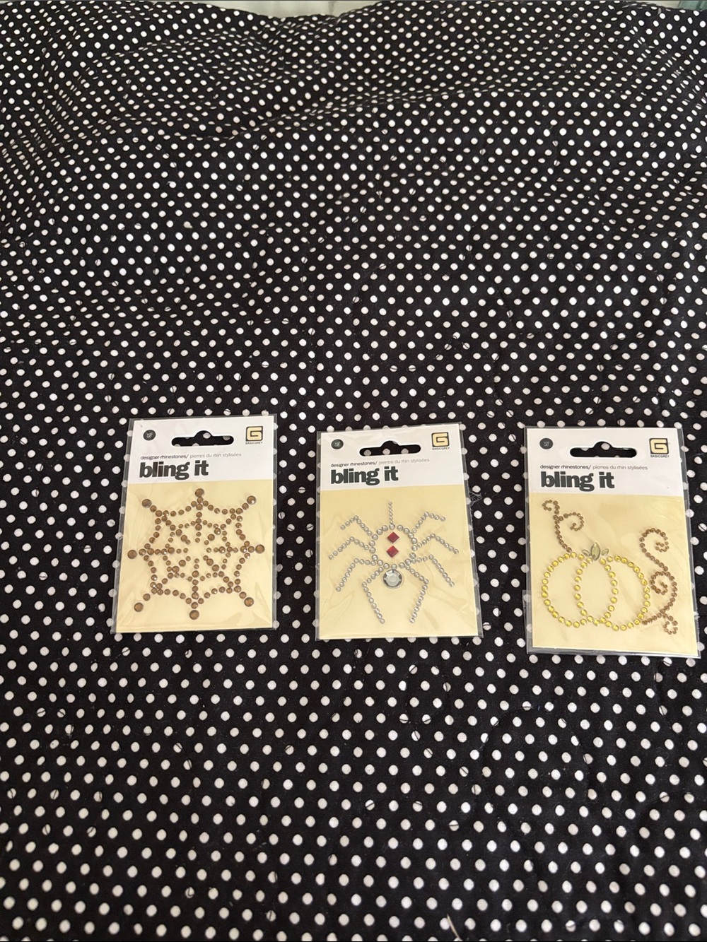 Decorative Bling it! Stickers - Gold and Silver Accents
